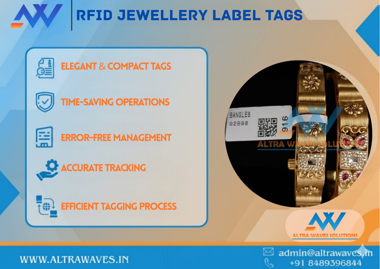 RFID Jewellery Tags for Smart Inventory and Security Management